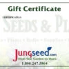 Gift Certificate